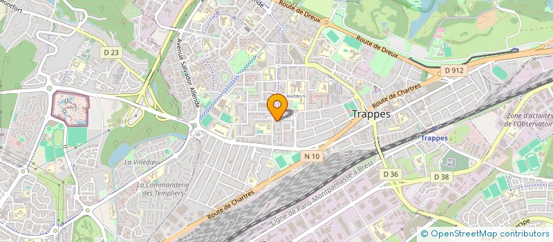 localisation de l'entreprise MADAME AMEL SKAH  TRAPPES