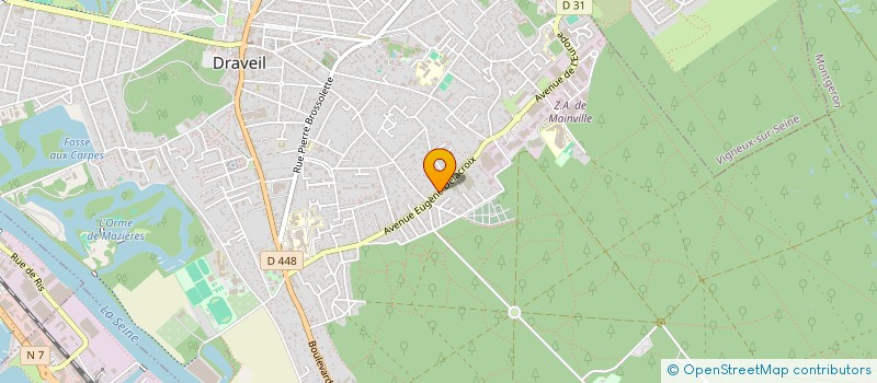 localisation de l'entreprise MADAME AMEL TAFAT BOUZID  YERRES