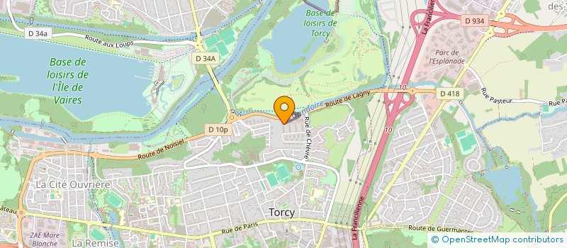 localisation de l'entreprise MADAME AMEL TALHA  TORCY