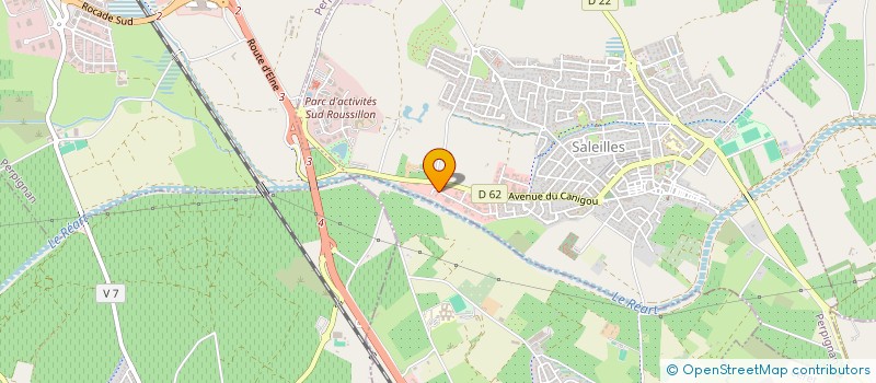 localisation de l'entreprise MADAME AMEL TAMZALI  CABESTANY