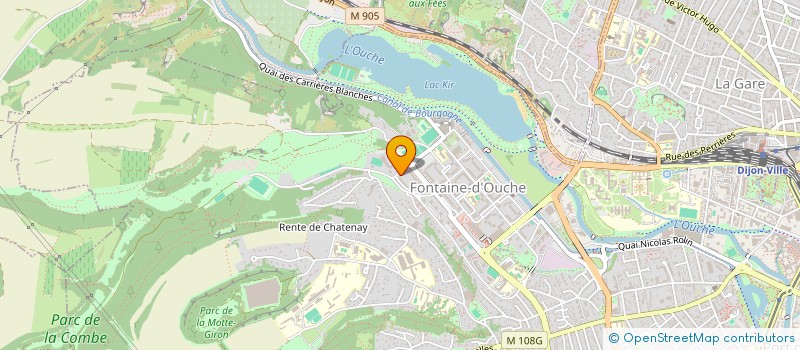 localisation de l'entreprise MADAME AMEL TCHAKMAKDJI  DIJON