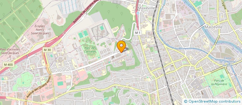 localisation de l'entreprise MADAME AMELE JEFFANE  NANCY