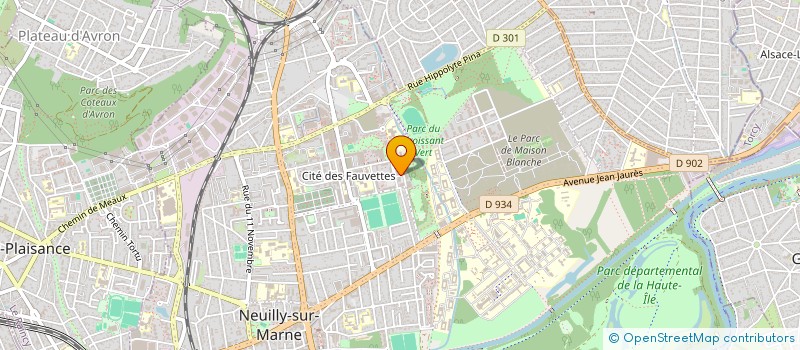 localisation de l'entreprise MADAME AMELE KUESSAN à NEUILLY-SUR-MARNE