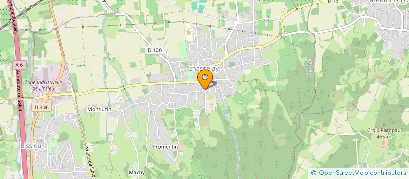 localisation de l'entreprise MADAME AMELE YOUNSI  CHASSELAY