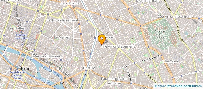 localisation de l'entreprise MADAME AMELI VIOLEAU  PARIS