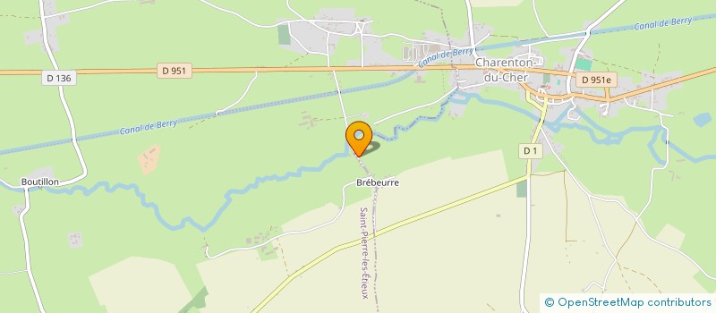 localisation de l'entreprise MADAME AMELIA ANDRE  CHARENTON-DU-CHER