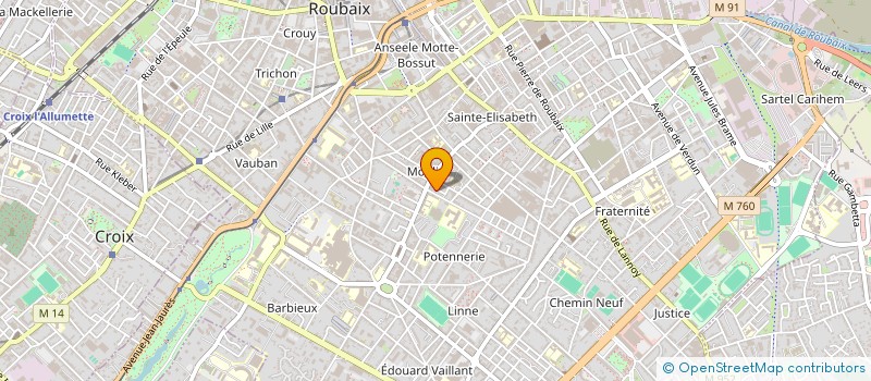 localisation de l'entreprise MADAME AMELIA BERNARDO  ROUBAIX