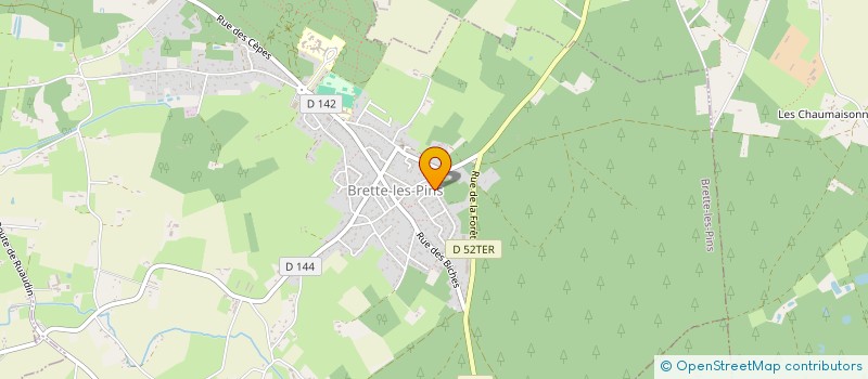 localisation de l'entreprise MADAME AMELIA BRIERE  BRETTE-LES-PINS