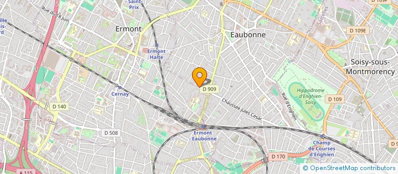 localisation de l'entreprise MADAME AMELIA DA CRUZ à EAUBONNE