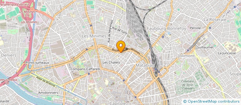 localisation de l'entreprise MADAME AMELIA DE LORME  TOULOUSE