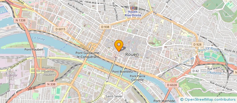 localisation de l'entreprise MADAME AMELIA DEBESQUE  ROUEN