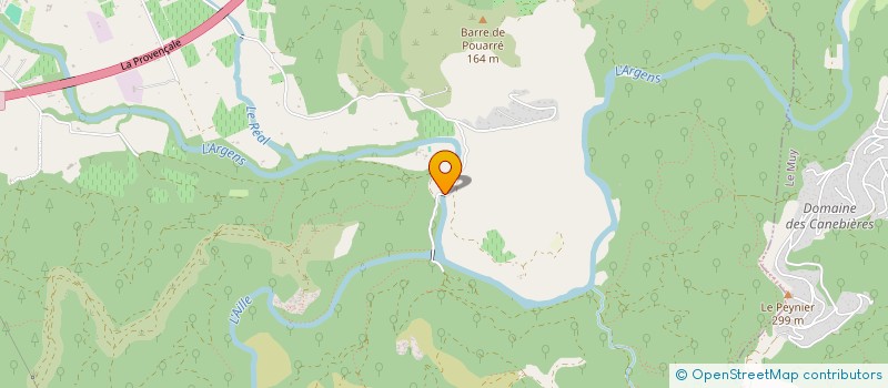 localisation de l'entreprise MADAME AMELIA DELAMARCHE  LES ARCS