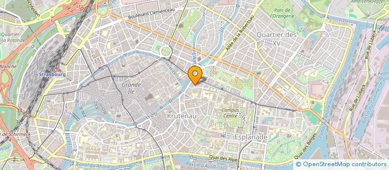 localisation de l'entreprise MADAME AMELIA GILES à STRASBOURG