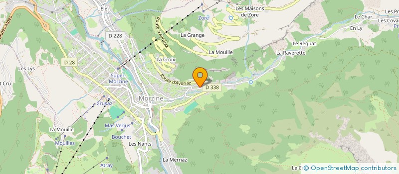 localisation de l'entreprise MADAME AMELIA GLASGOW à MORZINE