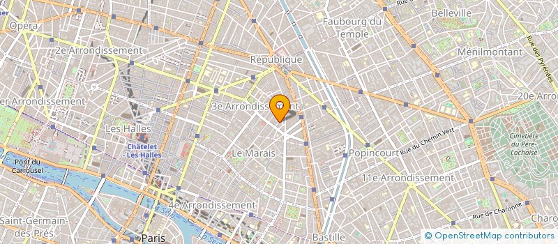 localisation de l'entreprise MADAME AMELIA LAURENT  PARIS