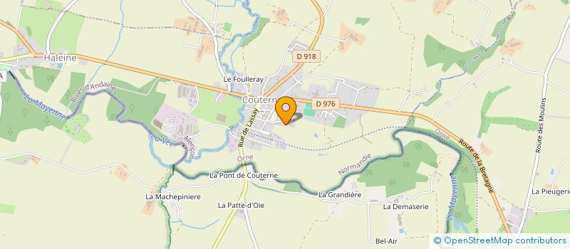 localisation de l'entreprise MADAME AMELIA LEMENNICIER à LA FERTE MACE