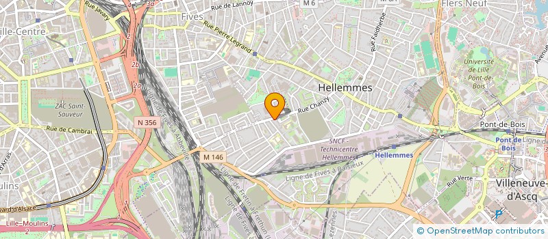 localisation de l'entreprise MADAME AMELIA LEWIS à LILLE