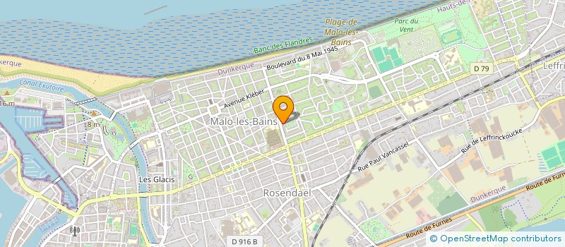 localisation de l'entreprise MADAME AMELIA MALACARI à DUNKERQUE