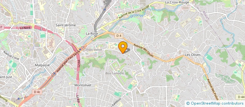 localisation de l'entreprise MADAME AMELIA MARINO  MARSEILLE