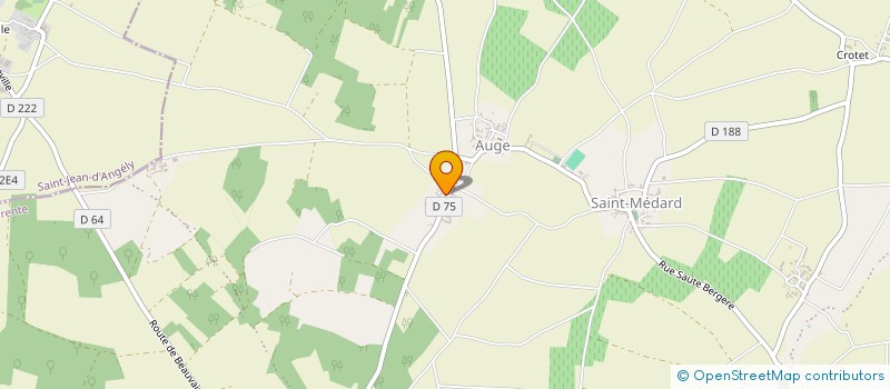 localisation de l'entreprise MADAME AMELIA MENARD à VAL-D'AUGE
