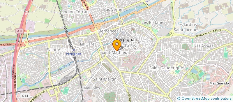 localisation de l'entreprise MADAME AMELIA MONTEL  PERPIGNAN