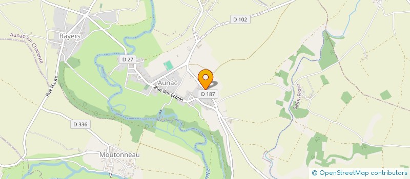 localisation de l'entreprise MADAME AMELIA POPE à AUNAC-SUR-CHARENTE