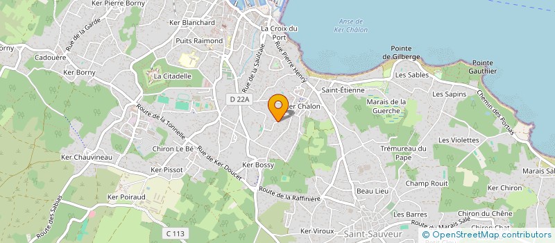 localisation de l'entreprise MADAME AMELIA PYTKO  L'ILE-D'YEU