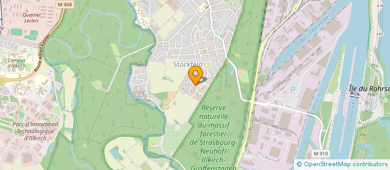 localisation de l'entreprise MADAME AMELIA REUTER  STRASBOURG