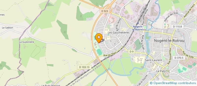 localisation de l'entreprise MADAME AMELIA RIGUET à NOGENT-LE-ROTROU