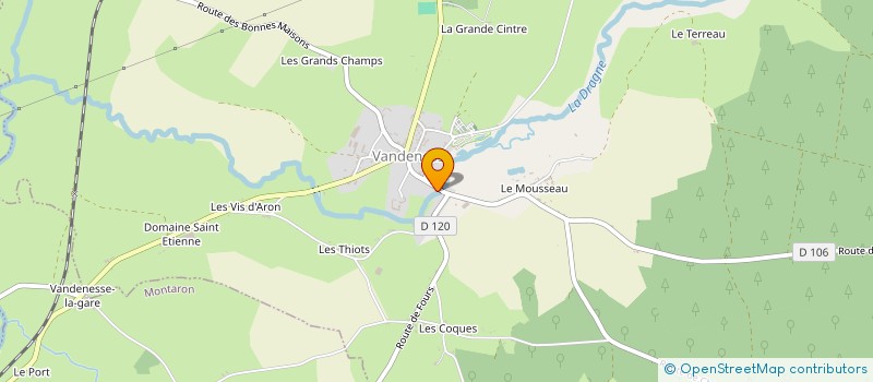 localisation de l'entreprise MADAME AMELIA SALINAS à VANDENESSE