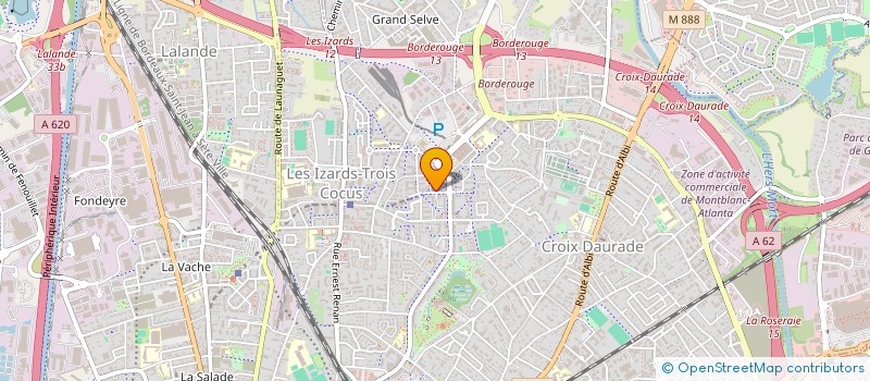 localisation de l'entreprise MADAME AMELIA TRILLOU à TOULOUSE