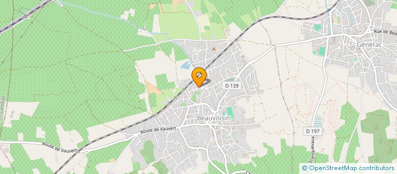 localisation de l'entreprise MADAME AMELIA VAQUERO  BEAUVOISIN