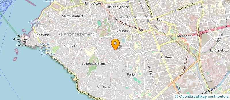 localisation de l'entreprise MADAME AMELIE AITAMMAR à MARSEILLE