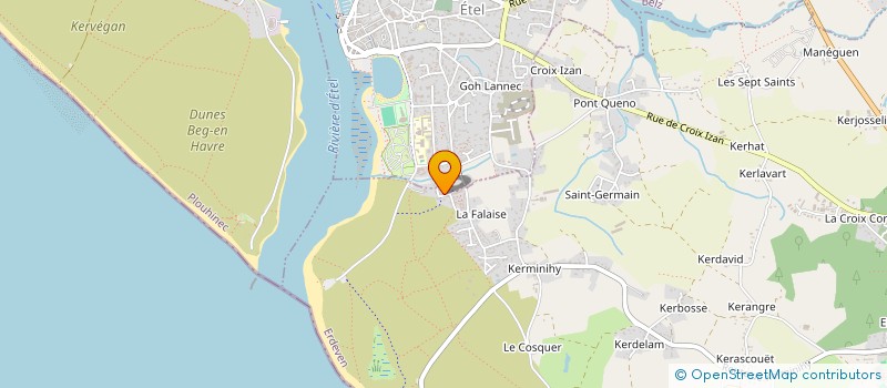 localisation de l'entreprise MADAME AMELIE AMELIE  ERDEVEN