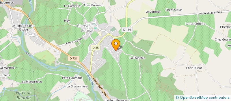 localisation de l'entreprise MADAME AMELIE AMELIE JASMAIN à VAL-DE-COGNAC