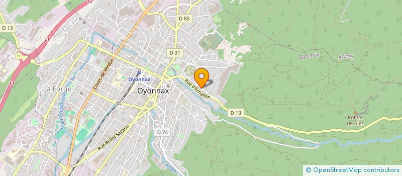 localisation de l'entreprise MADAME AMELIE ANGULO à OYONNAX