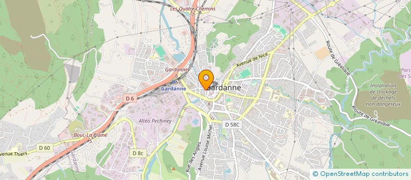 localisation de l'entreprise MADAME AMELIE ASSANTE à GARDANNE
