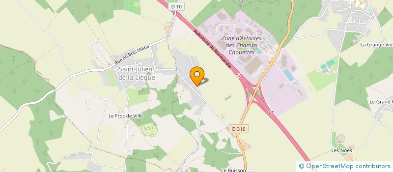 localisation de l'entreprise MADAME AMELIE AUBRY  SAINT-AUBIN-SUR-GAILLON