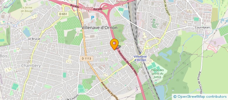 localisation de l'entreprise MADAME AMELIE AUDEBERT à VILLENAVE-D'ORNON