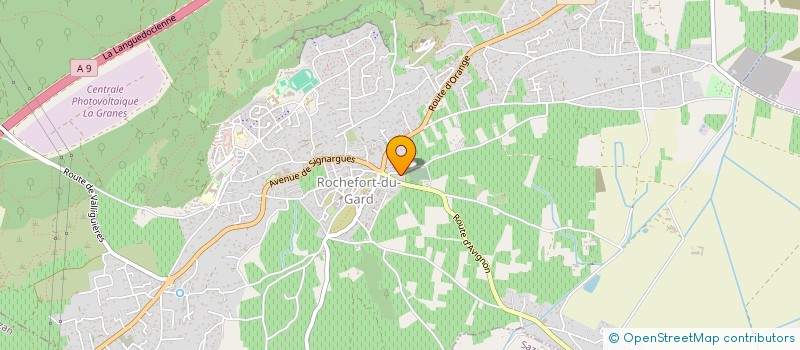 localisation de l'entreprise MADAME AMELIE AUMASSON  ROCHEFORT-DU-GARD