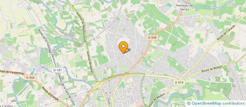 localisation de l'entreprise MADAME AMELIE AUZIAS à CARPENTRAS