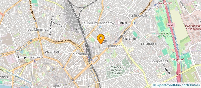 localisation de l'entreprise MADAME AMELIE AYADI à TOULOUSE