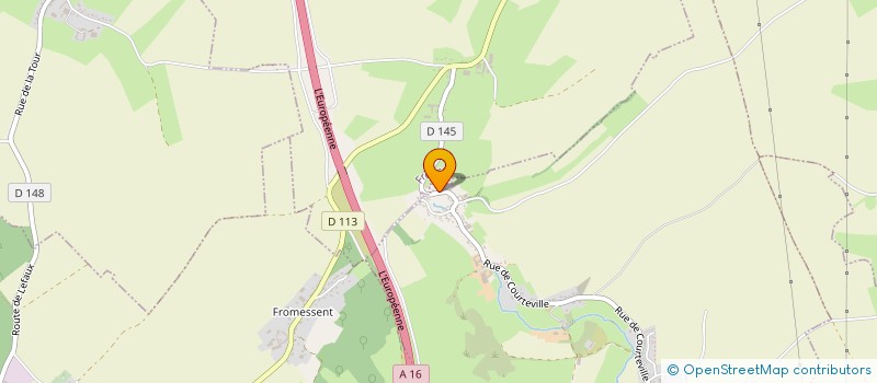 localisation de l'entreprise MADAME AMELIE BAHEUX  TUBERSENT