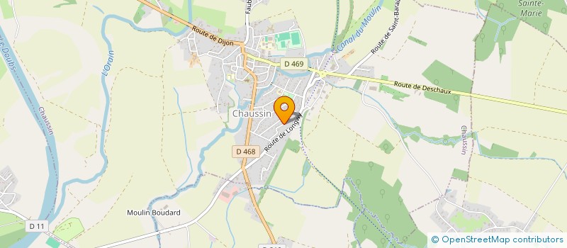 localisation de l'entreprise MADAME AMELIE BALAY  CHAUSSIN