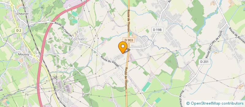 localisation de l'entreprise MADAME AMELIE BARA  CORNIER