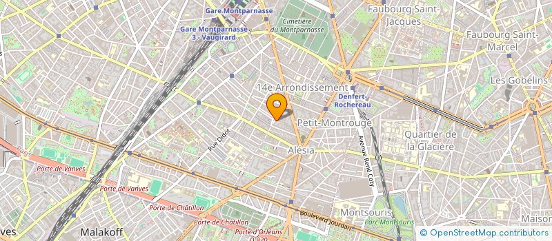 localisation de l'entreprise MADAME AMELIE BARBIER  PARIS