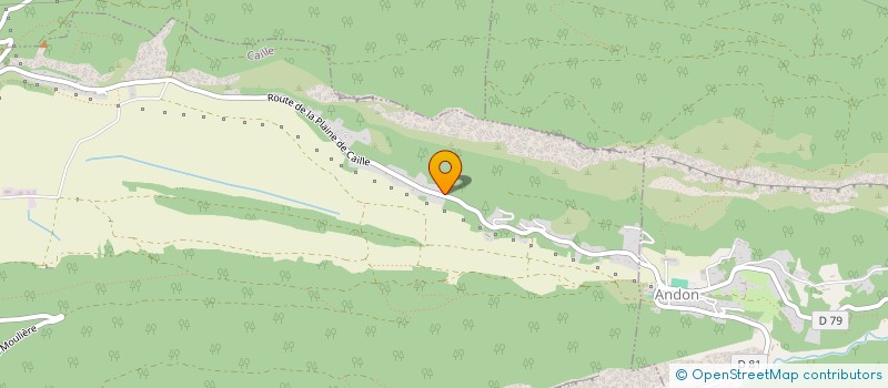 localisation de l'entreprise MADAME AMELIE BARDAJI  CAILLE