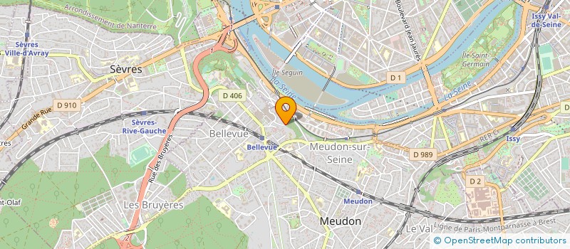 localisation de l'entreprise MADAME AMELIE BARROU  MEUDON