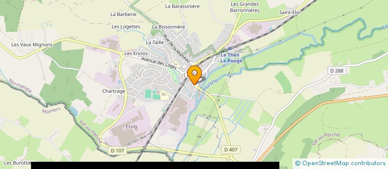 localisation de l'entreprise MADAME AMELIE BASSO à VAL-AU-PERCHE