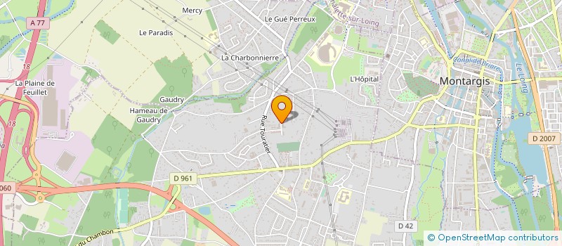 localisation de l'entreprise MADAME AMELIE BASTONERO à CHALETTE-SUR-LOING